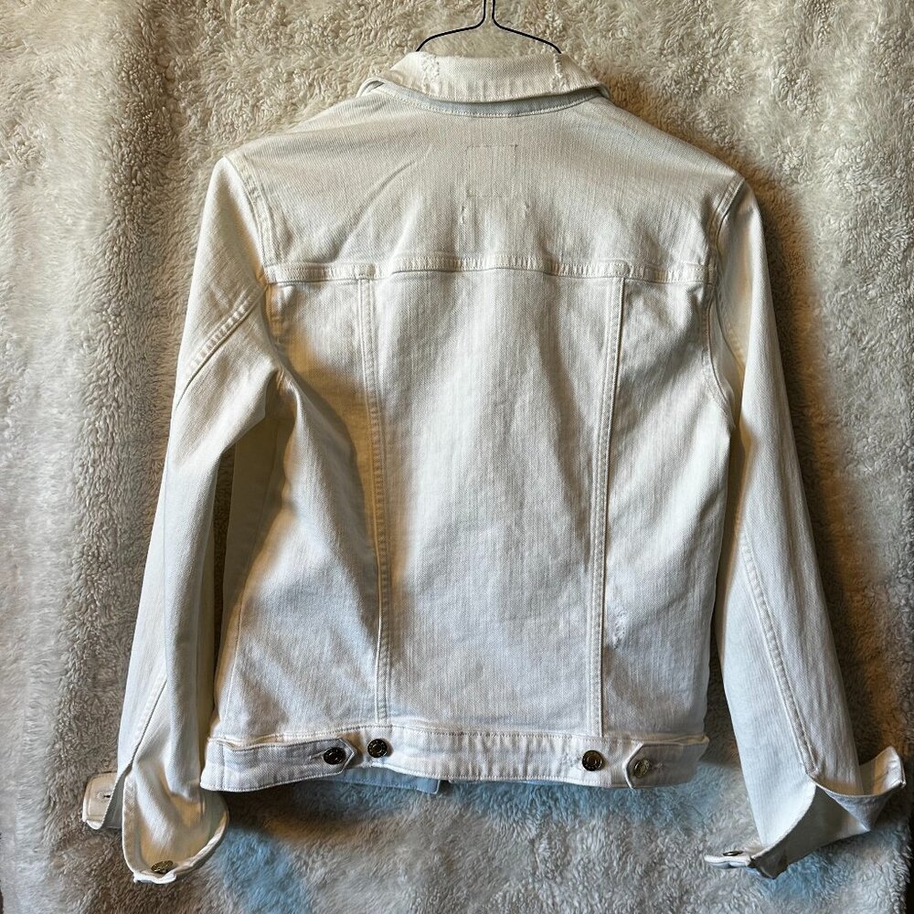 Esprit White Denim Jacket - image 2
